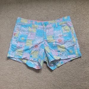 Lilly pulitzer horoscope shorts size 10